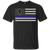 Illinois Thin Blue Line Police State T-Shirt & Hoodie | Teecentury.com