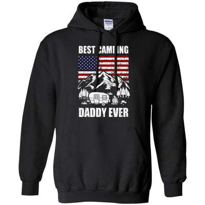 Best Camping Daddy Ever Usa Flag Father's Day Gift T-Shirt & Hoodie | Teecentury.com