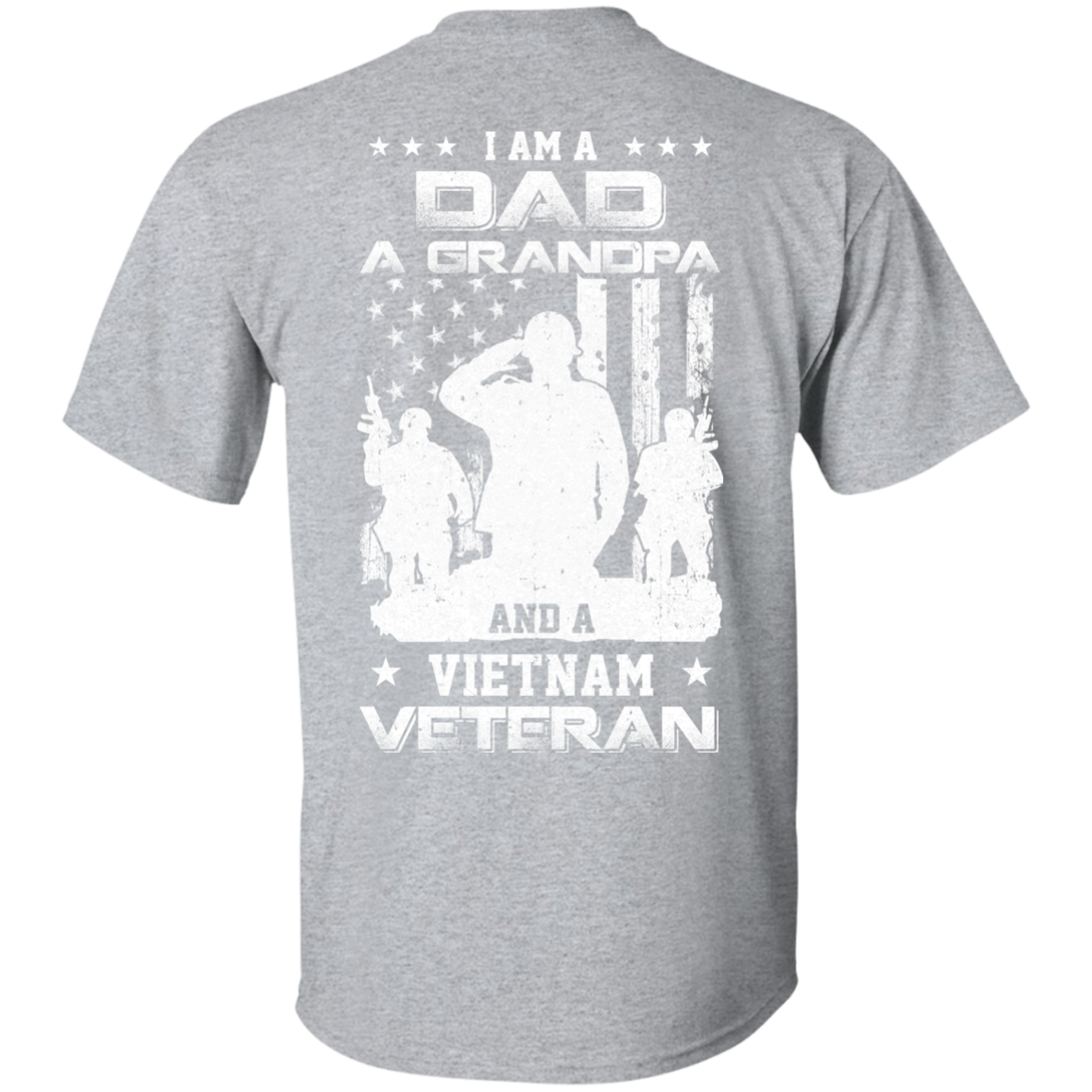 I'm A Dad A Grandpa And A Vietnam Veteran T-Shirt & Hoodie | Teecentury.com