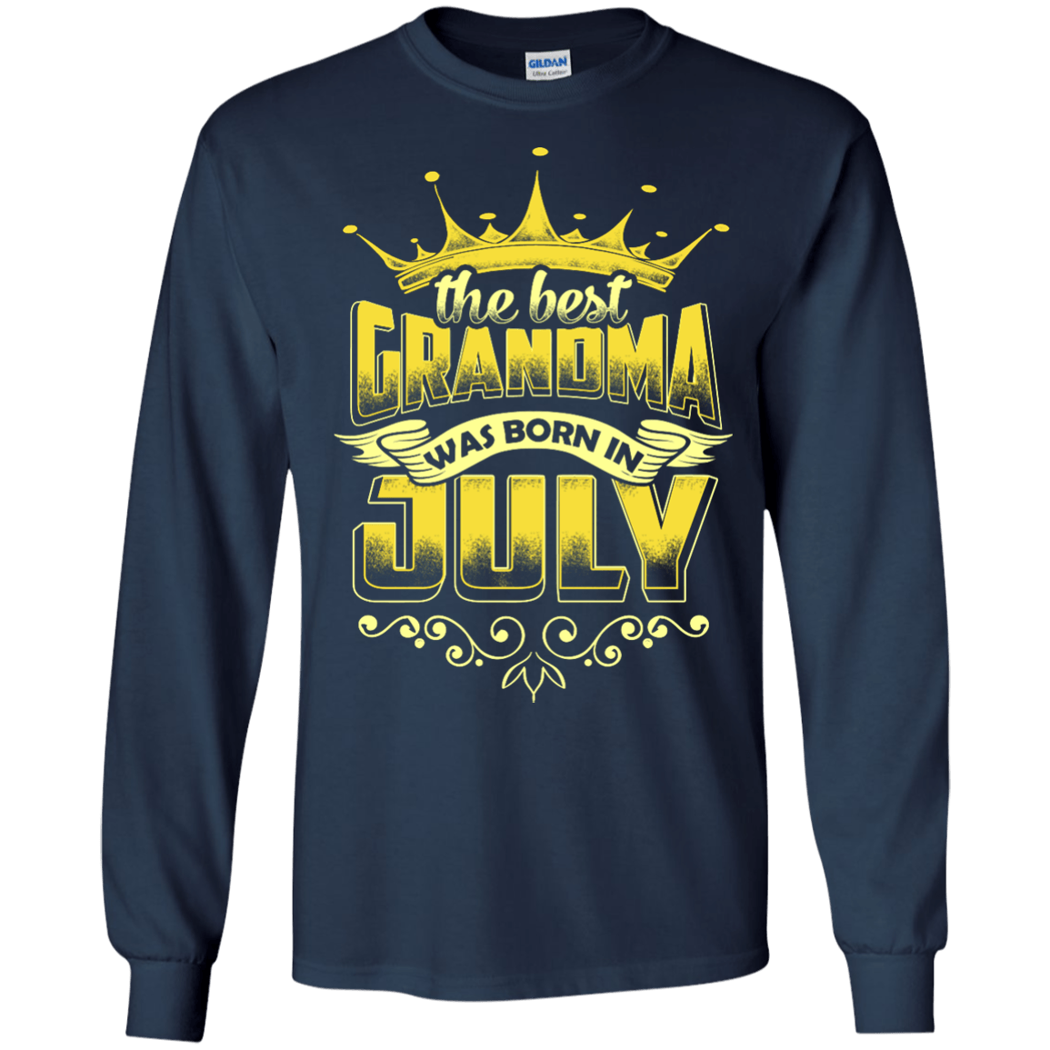 The Best Grandma Was Born In July T-Shirt & Hoodie | Teecentury.com