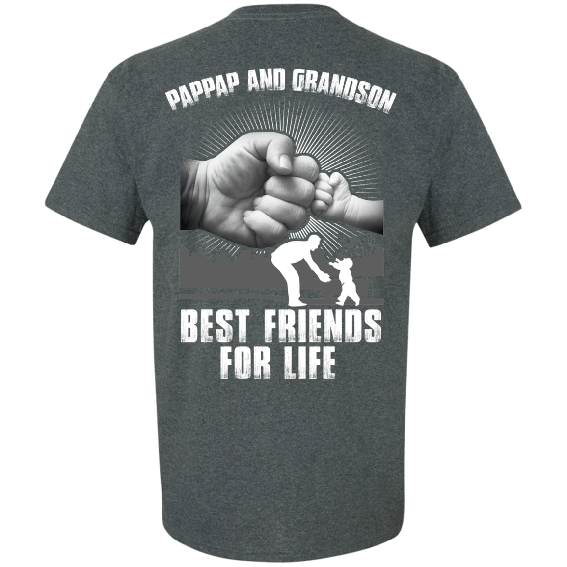 Pappap And Grandson Best Friends For Life T-Shirt & Hoodie | Teecentury.com