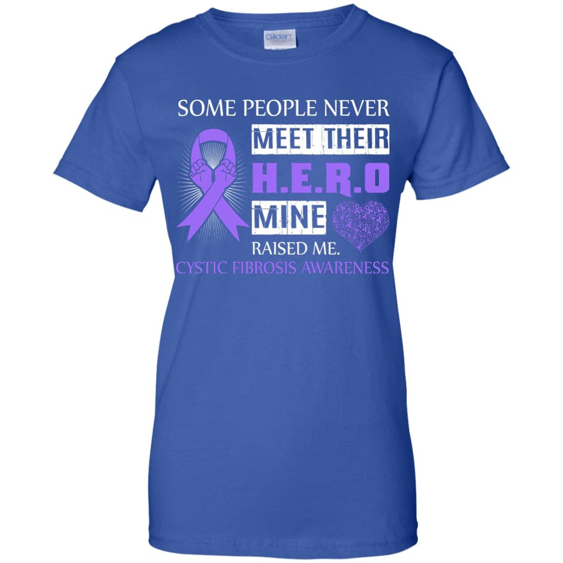 Cystic Fibrosis Awareness Some People Never Meet Hero T-Shirt & Hoodie | Teecentury.com