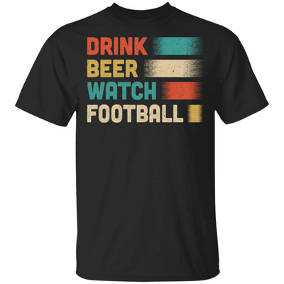 Vintage Drink Beer Watch Football For Gameday T-Shirt & Hoodie | Teecentury.com