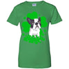 Bulldog St. Patrick's Day Clovers T-Shirt & Hoodie | Teecentury.com