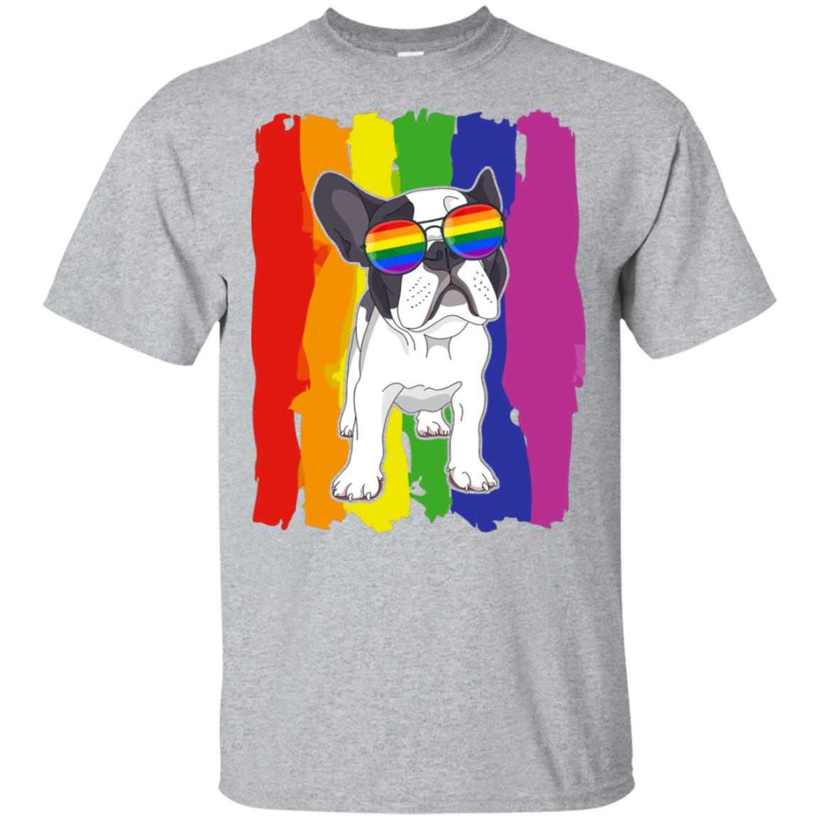 Funny Bulldog LGBT LGBT Pride Gifts T-Shirt & Hoodie | Teecentury.com