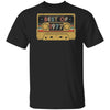 Vintage Cassette Best Of 1977 45th Cassette Birthday Gifts T-Shirt & Hoodie | Teecentury.com