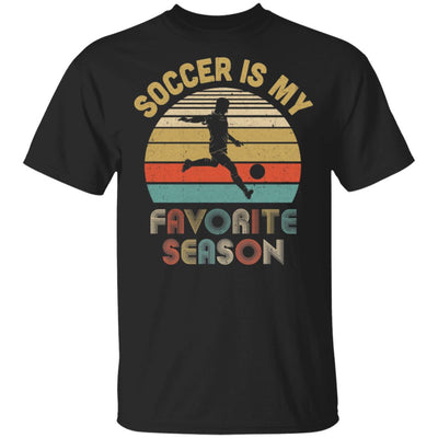 Soccer Is My Favorite Season Vintage T-Shirt & Hoodie | Teecentury.com