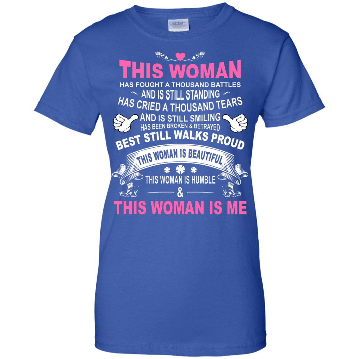 This Woman Has Fought A Thousand Battles This Woman Is Me T-Shirt & Tank Top | Teecentury.com