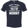 Sorry Not Listening Thinking About Mommy Funny Kids Youth Youth Shirt | Teecentury.com