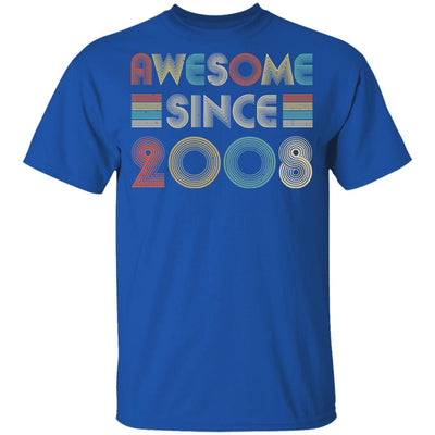 Awesome Since 2008 14th Birthday Gifts Youth Youth Shirt | Teecentury.com