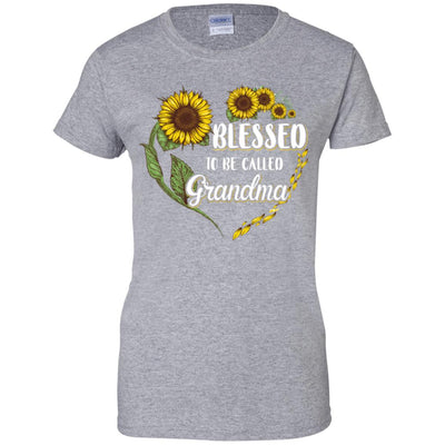 Blessed To Be Called Grandma Sunflower Mothers Day Gift T-Shirt & Tank Top | Teecentury.com