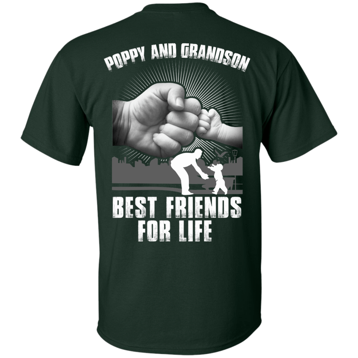 Poppy And Grandson Best Friends For Life T-Shirt & Hoodie | Teecentury.com