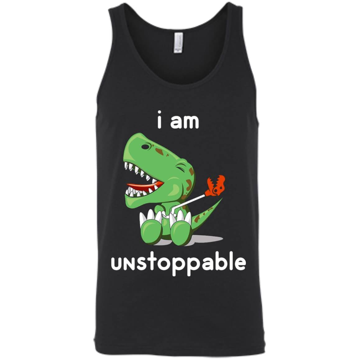 I Am Unstoppable Funny T-Rex Dinosaur T-Shirt & Hoodie | Teecentury.com