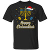 Christmas Ugly Hanukkah Sweater Menorah Happy Chrismukkah T-Shirt & Sweatshirt | Teecentury.com