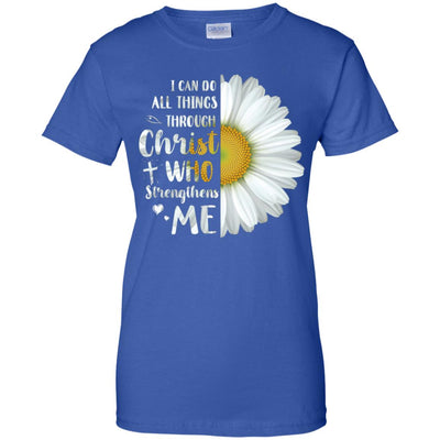 I Can Do All Things Through Christ Philippians 4:13 T-Shirt & Hoodie | Teecentury.com