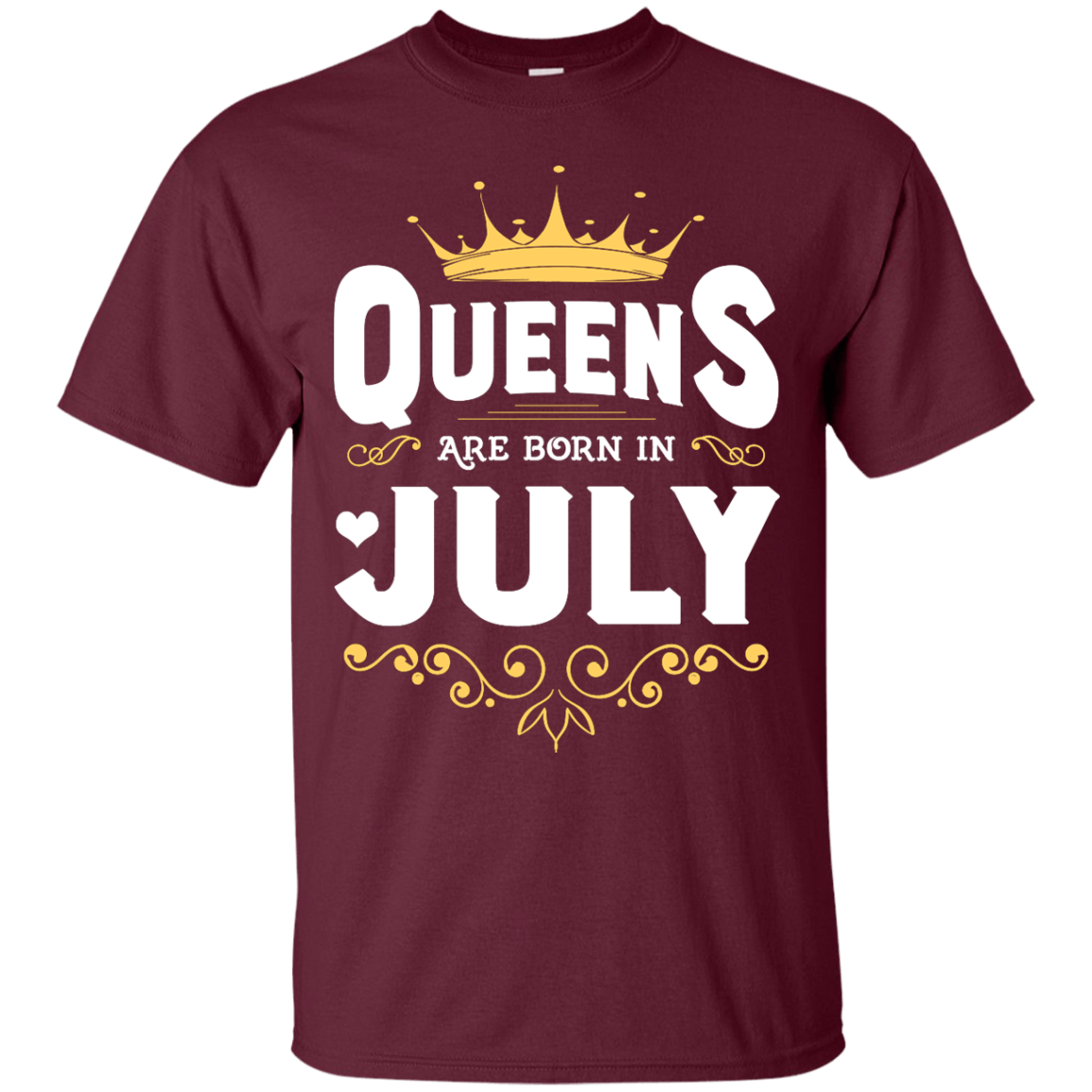 Queens Are Born In July T-Shirt & Hoodie | Teecentury.com