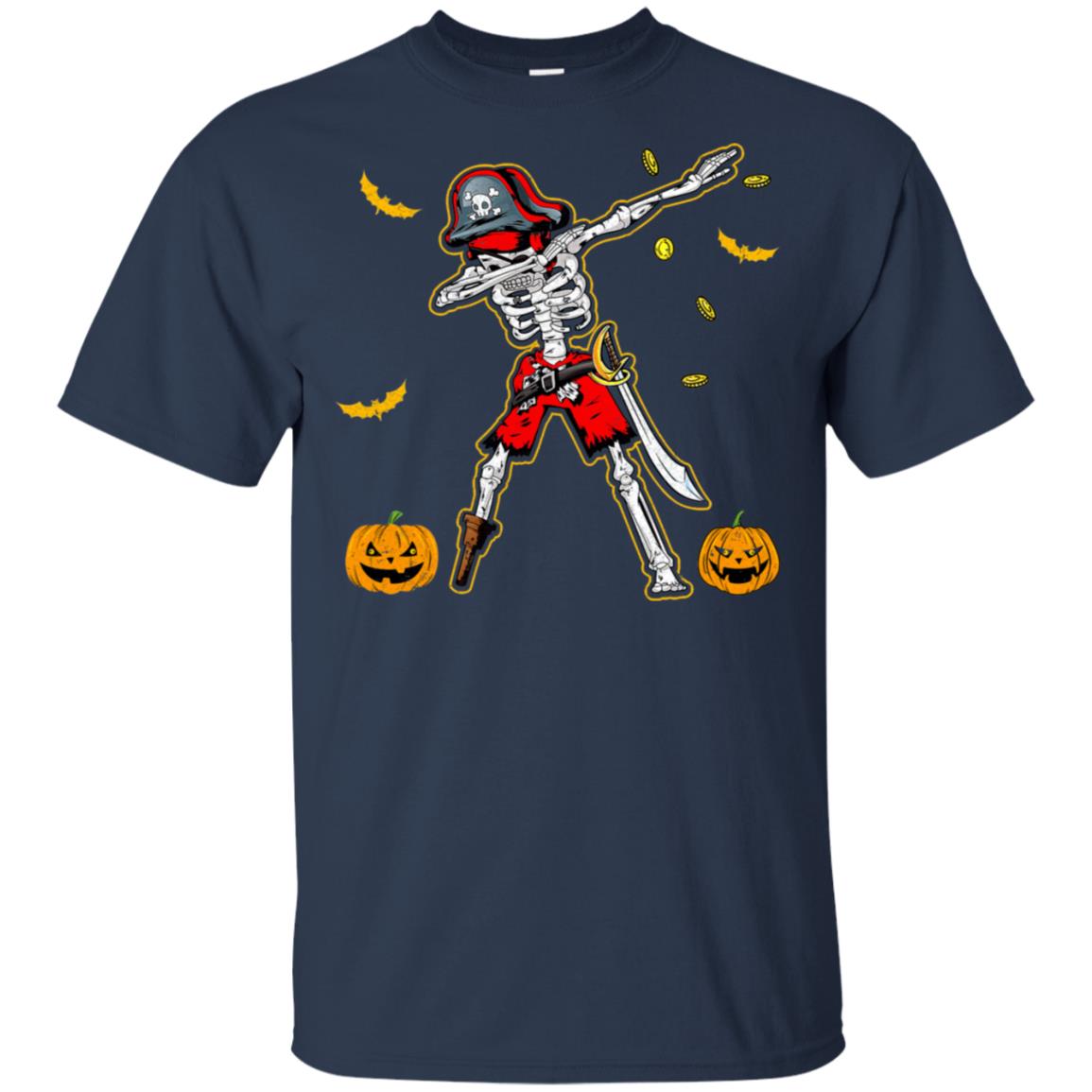 Dabbing Skeleton Pirate For Kids Boys Halloween Gift Dab T-Shirt & Hoodie | Teecentury.com
