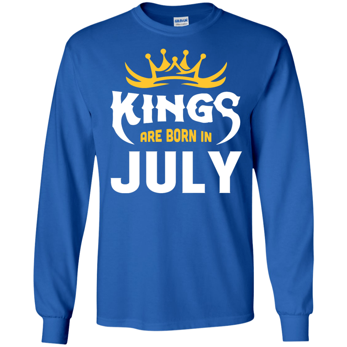 Kings Are Born In July T-Shirt & Hoodie | Teecentury.com