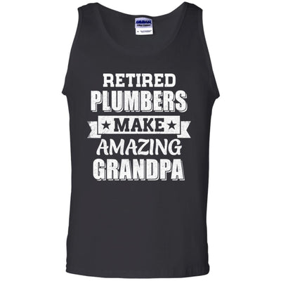 Funny Retired Plumbers Make Amazing Grandpa Gifts T-Shirt & Hoodie | Teecentury.com