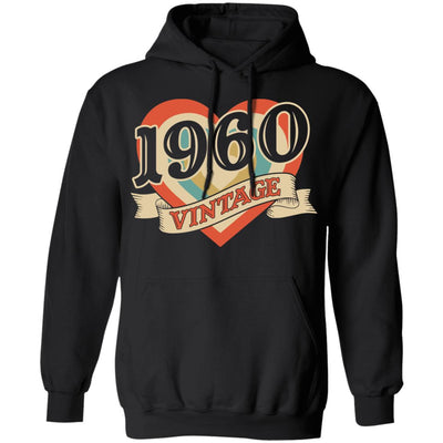 62th Birthday Gifts Classic Retro Heart Vintage 1960 T-Shirt & Tank Top | Teecentury.com