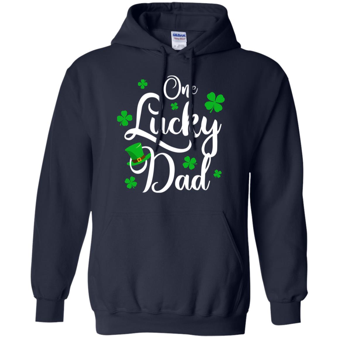 One Lucky Dad St Patricks Day For Daddy T-Shirt & Hoodie | Teecentury.com