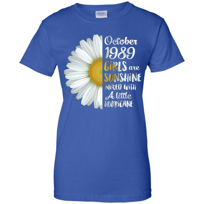 October Girls 1989 33th Birthday Gifts T-Shirt & Tank Top | Teecentury.com