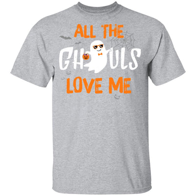 All The Ghouls Love Me Funny Halloween Kids Boy Girl Youth Youth Shirt | Teecentury.com