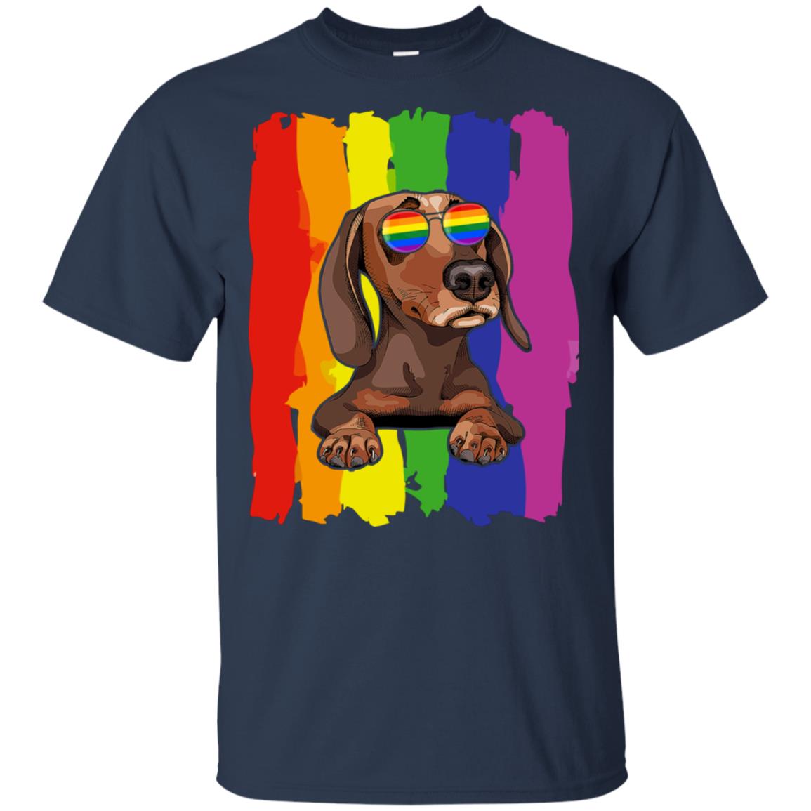 Funny Dachshund LGBT LGBT Pride Gifts T-Shirt & Hoodie | Teecentury.com