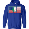 Shamrock Irish Ireland American USA Flag Gift T-Shirt & Hoodie | Teecentury.com