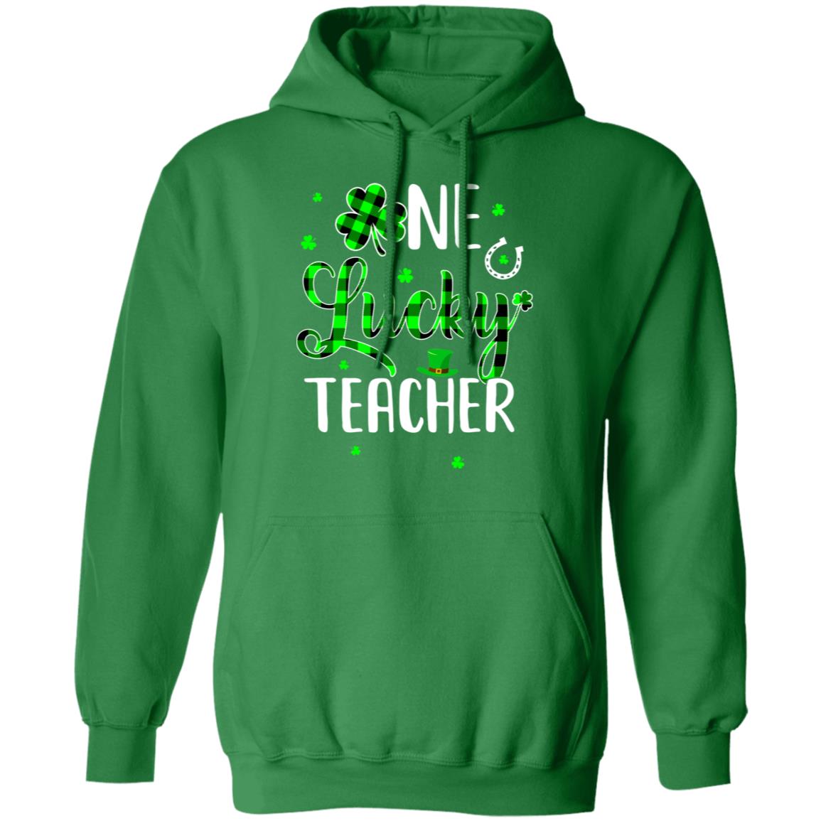 Funny St Patricks Day Gift For Prek Kinder One Lucky Teacher T-Shirt & Hoodie | Teecentury.com