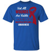 Multiple Myeloma Awareness Not All Wounds Are Visible T-Shirt & Hoodie | Teecentury.com