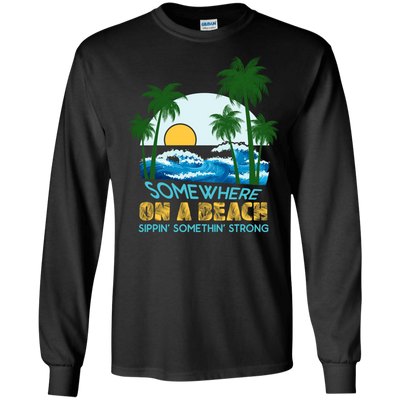 Somewhere On A Beach T-Shirt & Hoodie | Teecentury.com