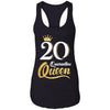 Born In 2002 My 20th Birthday Quarantine Queen T-Shirt & Tank Top | Teecentury.com