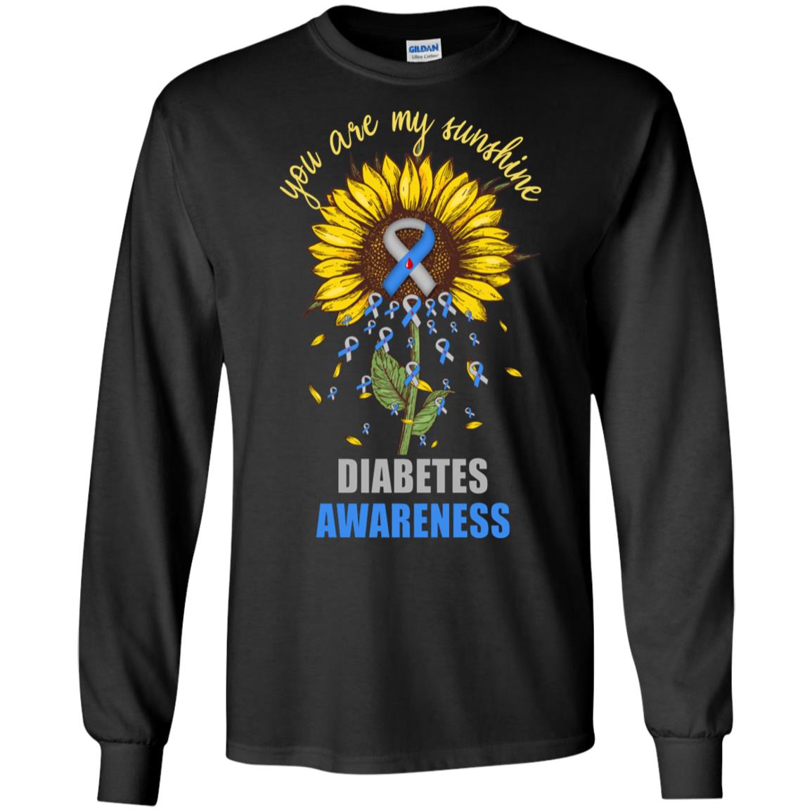 You Are My Sunshine Diabetes Awareness T-Shirt & Hoodie | Teecentury.com