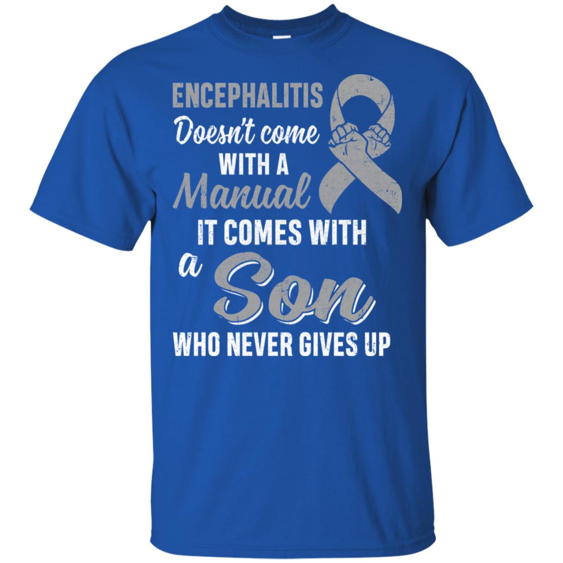 Encephalitis Awareness Son Warrior Gifts T-Shirt & Hoodie | Teecentury.com