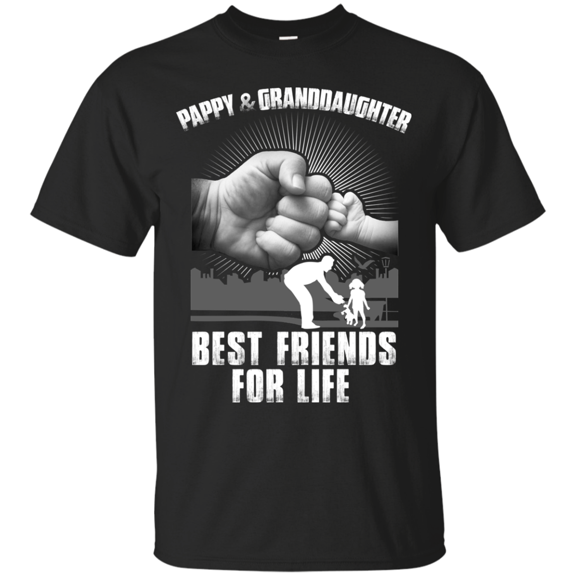 Pappy And Granddaughter Best Friends For Life T-Shirt & Sweatshirt | Teecentury.com