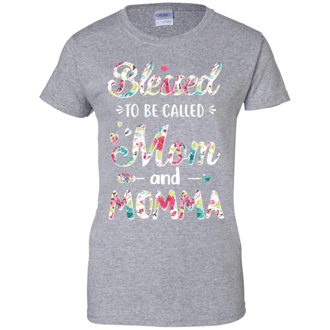 Mothers Day Gifts Blessed To Be Called Mom And Momma T-Shirt & Hoodie | Teecentury.com