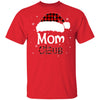 Santa Mom Claus Red Plaid Family Pajamas Christmas Gift T-Shirt & Sweatshirt | Teecentury.com