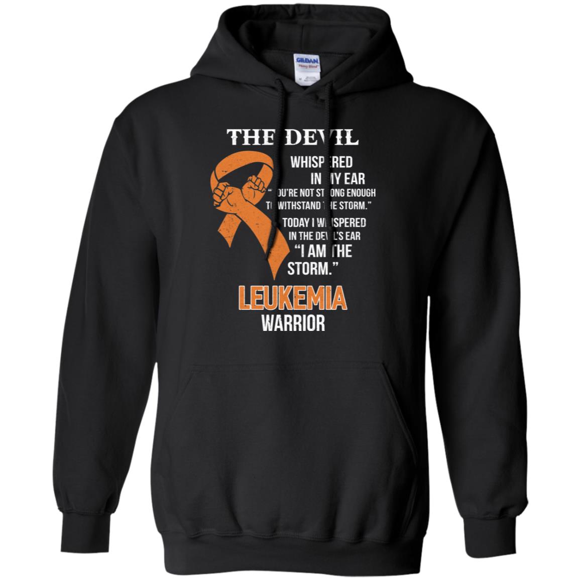 I Am The Storm Support Leukemia Awareness Warrior Gift T-Shirt & Hoodie | Teecentury.com