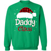 Santa Daddy Claus Red Plaid Family Pajamas Christmas Gift T-Shirt & Sweatshirt | Teecentury.com