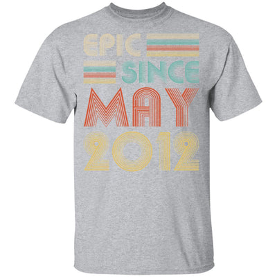 Epic Since May 2012 Vintage 10th Birthday Gifts Youth Youth Shirt | Teecentury.com