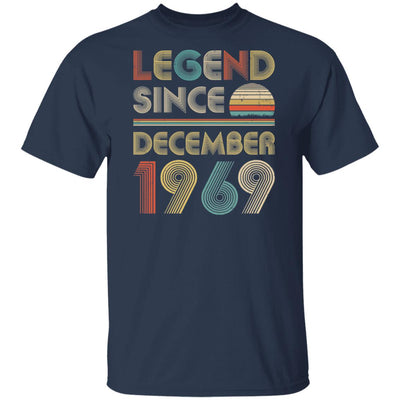 Legend Since December 1969 Vintage 53th Birthday Gifts T-Shirt & Hoodie | Teecentury.com