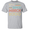 Epic Since March 2000 Vintage 22th Birthday Gifts T-Shirt & Hoodie | Teecentury.com