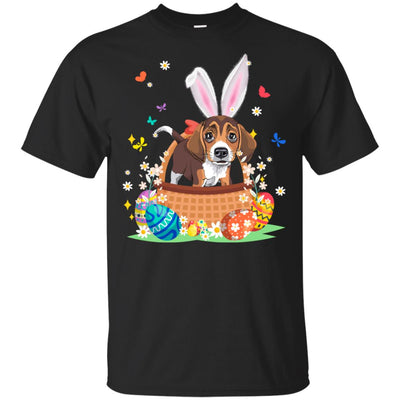 Beagle Bunny Hat Rabbit Easter Eggs T-Shirt & Hoodie | Teecentury.com