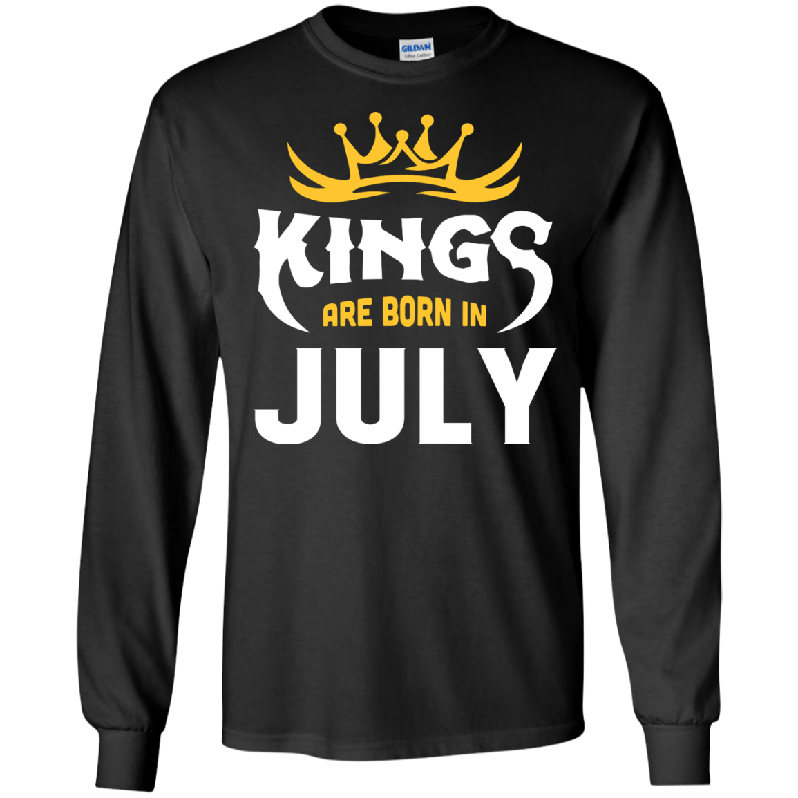 Kings Are Born In July T-Shirt & Hoodie | Teecentury.com