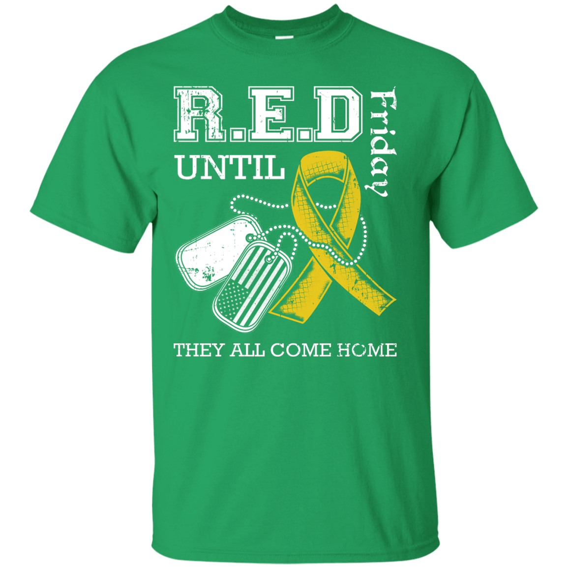 Red Friday Until They All Come Home T-Shirt & Hoodie | Teecentury.com