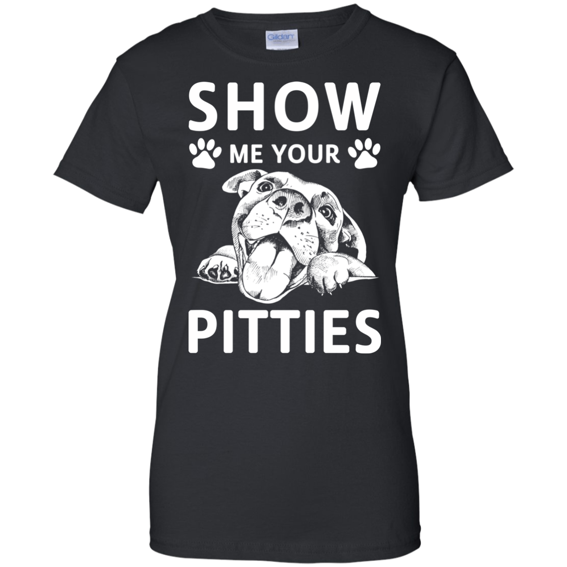 Show Me Your Pitties Pitbull Lover Gift Dog T-Shirt & Hoodie | Teecentury.com