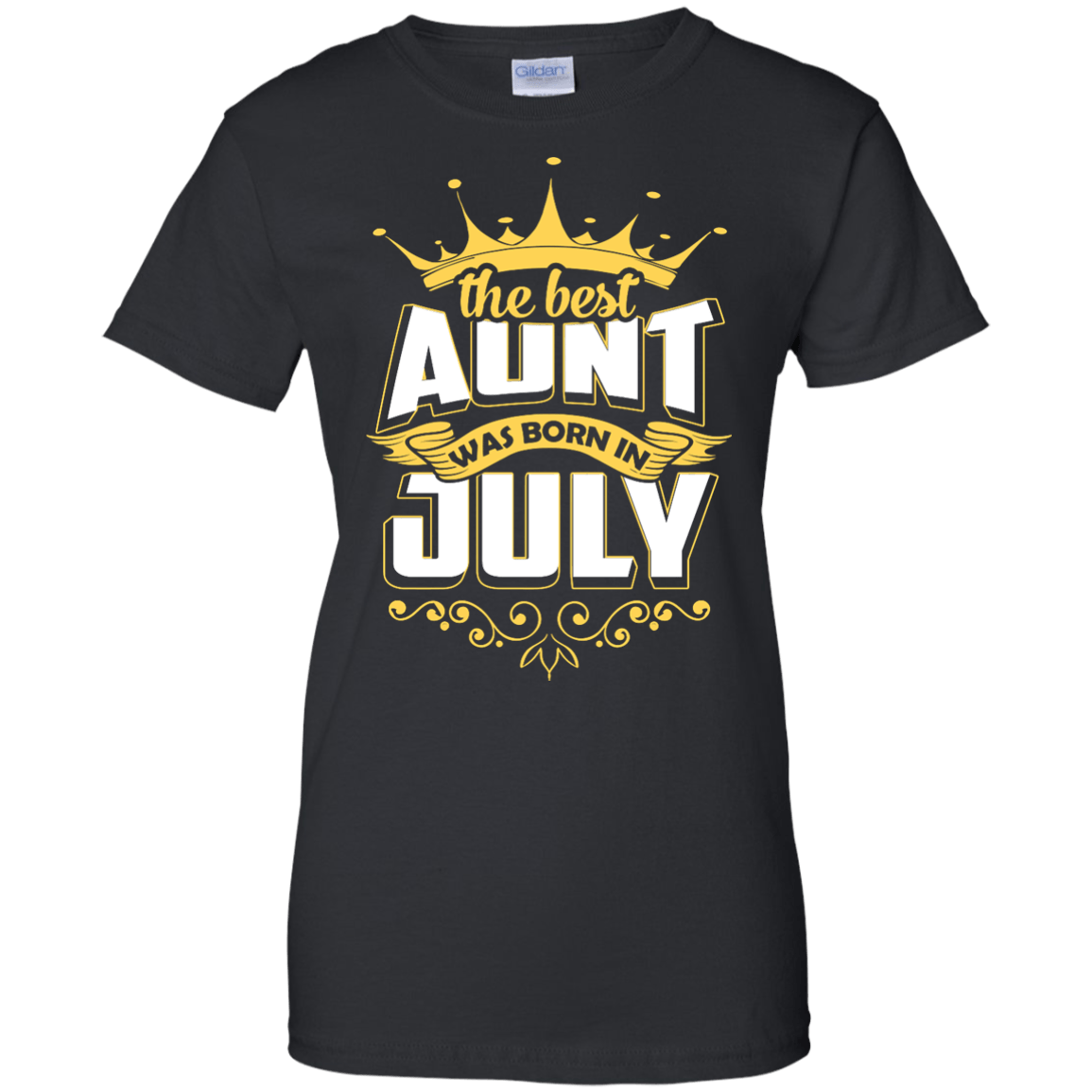 The Best Aunt Was Born In July T-Shirt & Hoodie | Teecentury.com