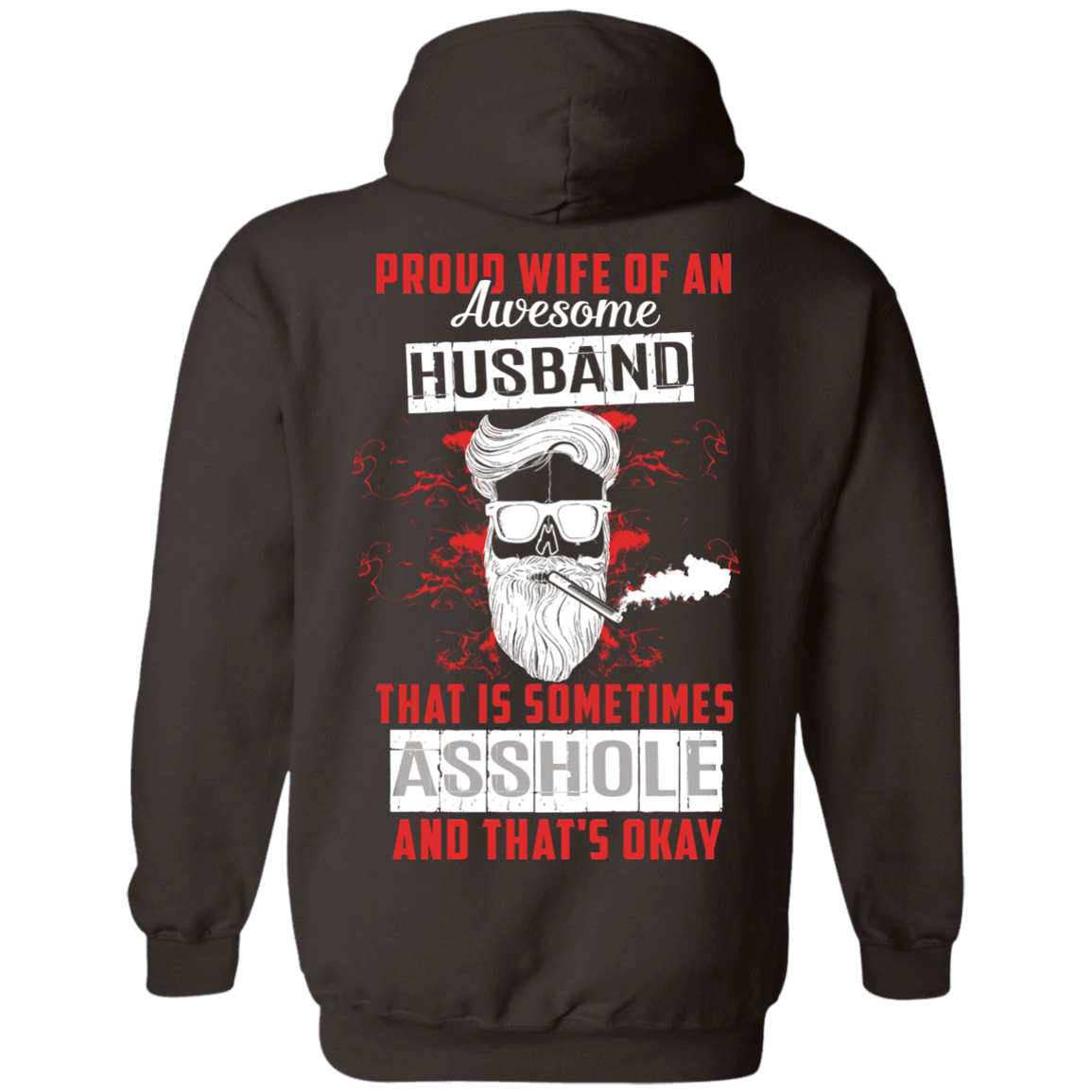 Proud Wife Of An Awesome Husband T-Shirt & Hoodie | Teecentury.com