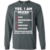 Yes, I Am Mixed Shirt, I'm mixed with Black T-Shirt & Hoodie | Teecentury.com